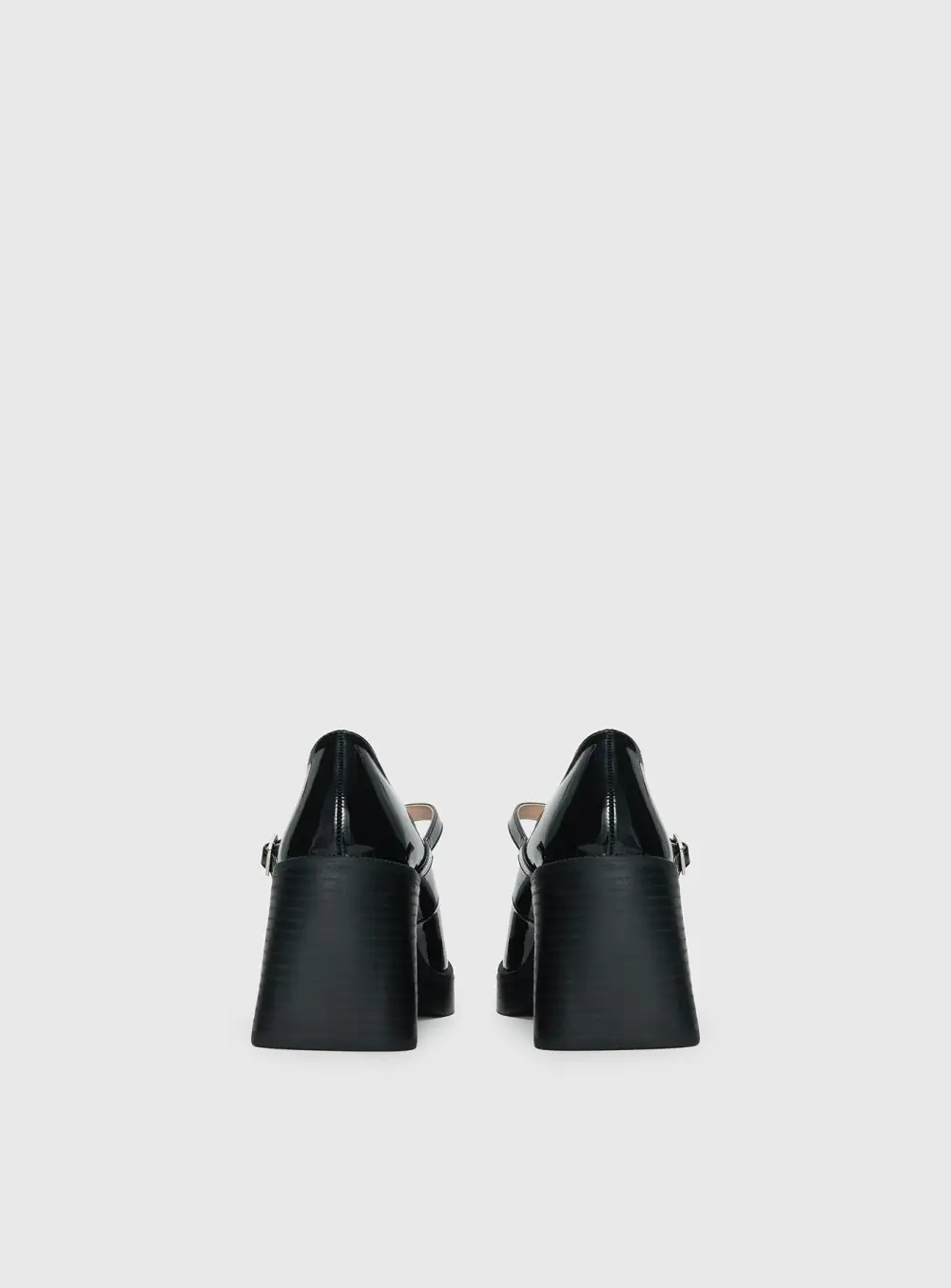 Closed Toe Block Heel Shoes