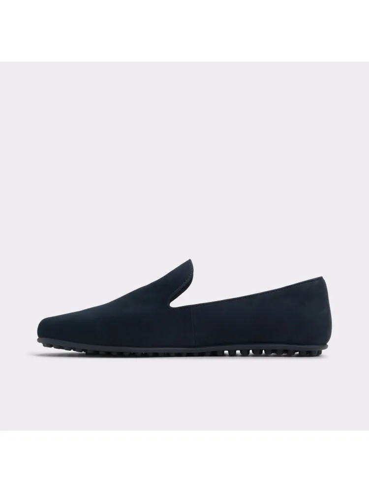 Navy Comfortable Nubuck Leather Shoes