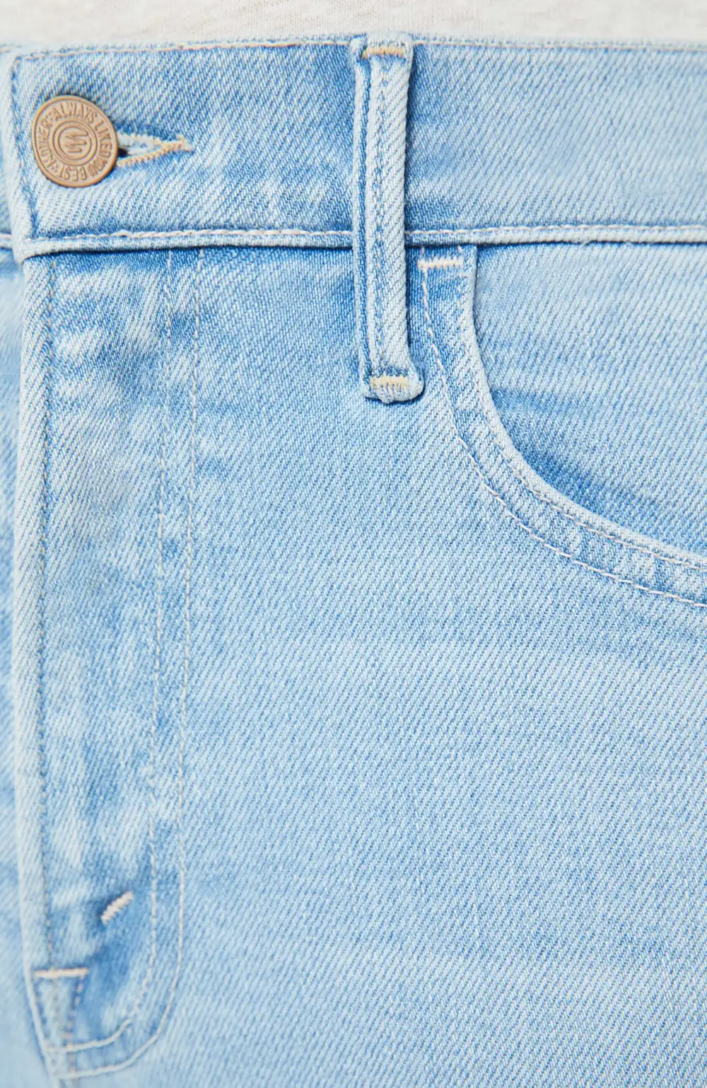 Ankle High Rise Jeans