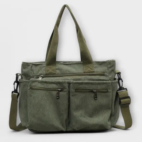 Nylon Soft Grain Tote Bag