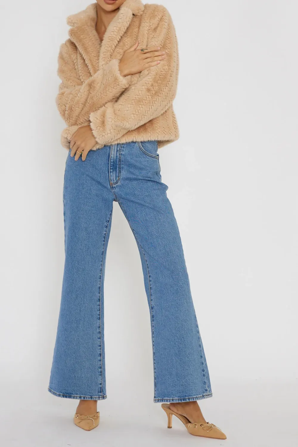 Faux Fur Plush Warm Coat