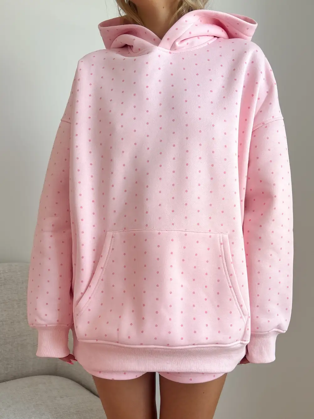 Polka Dot Hoodie