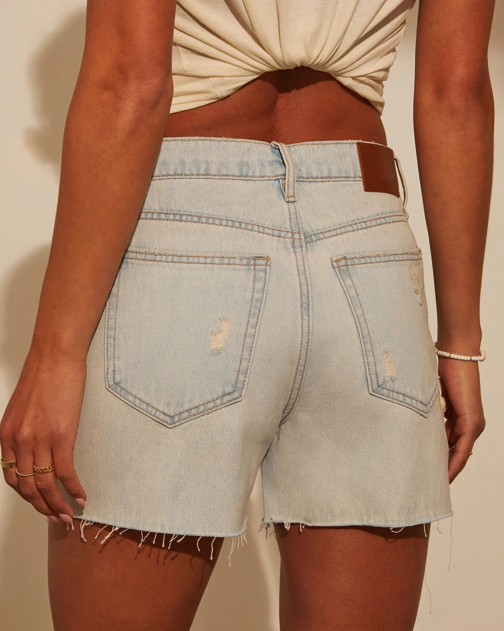 Adia Cut Off Mom Shorts