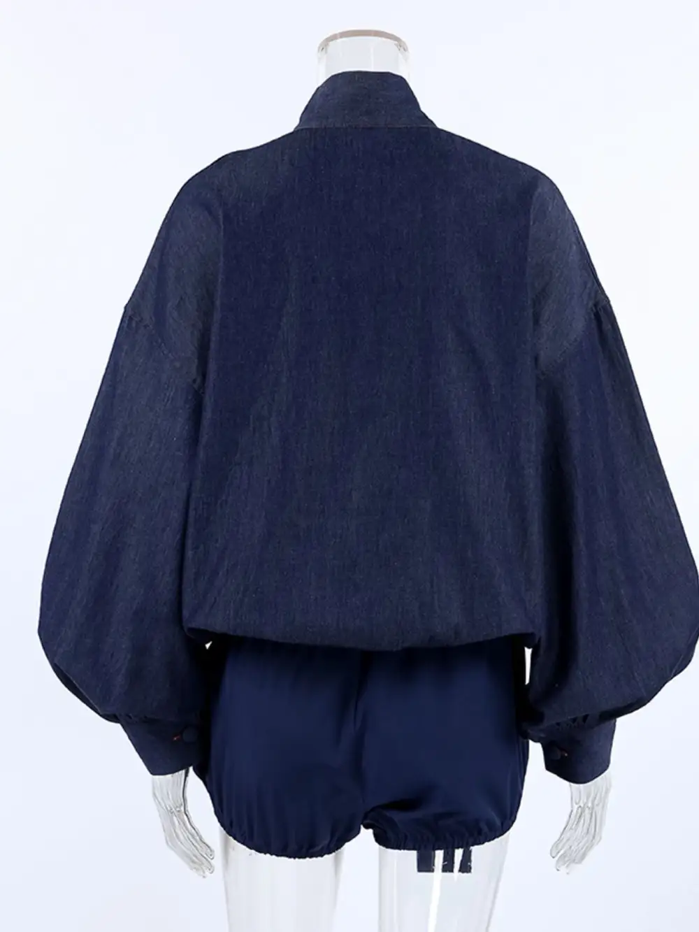Everyday Denim Tie Jumpsuit