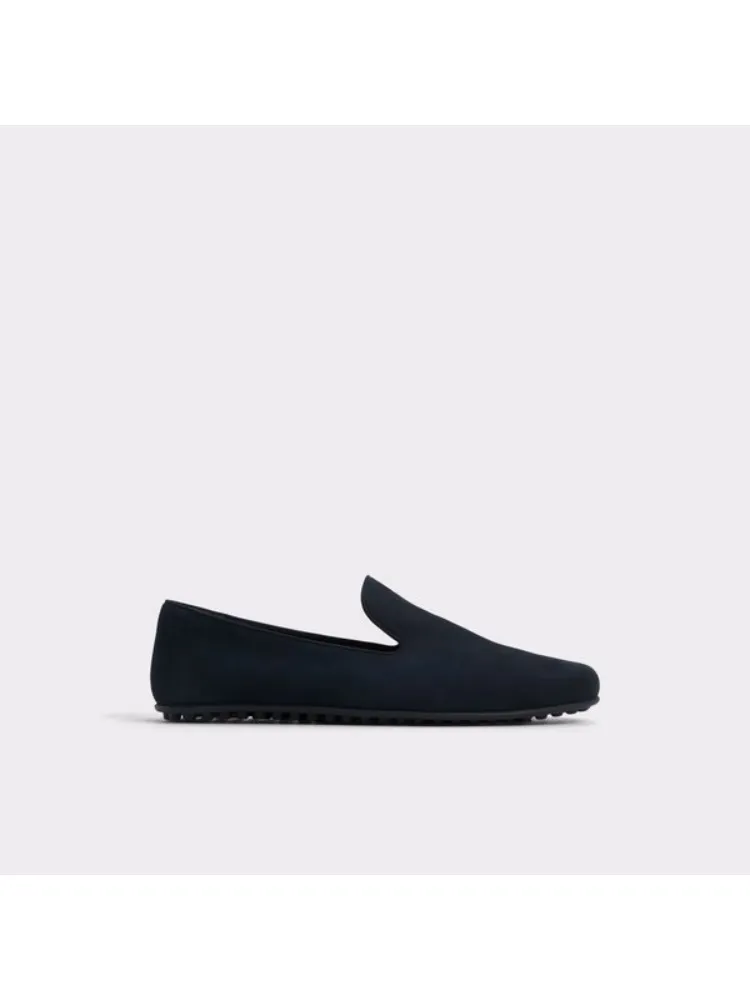Navy Comfortable Nubuck Leather Shoes