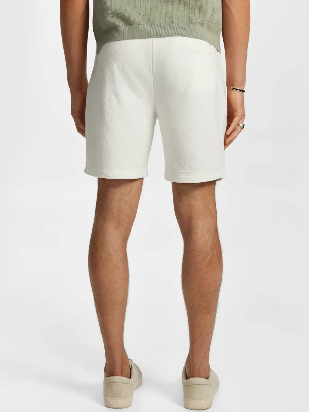 Off White Casual Style Short