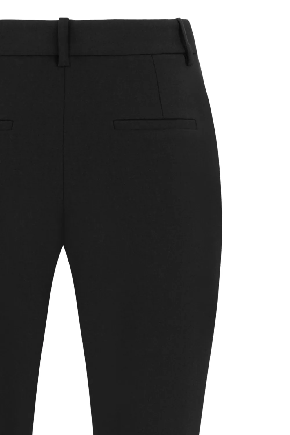 Bootcut Pants-Black