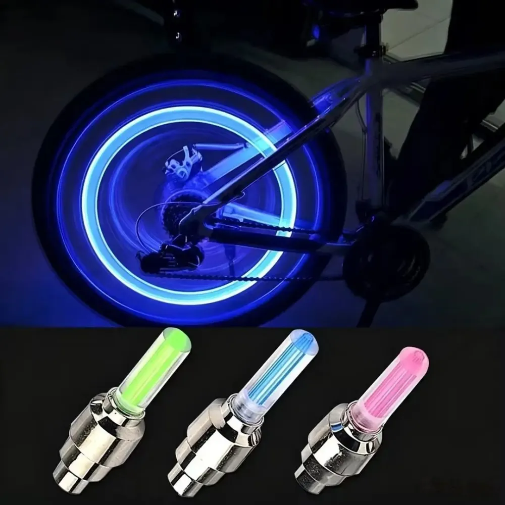Waterproof LED Tire Valve Stem Lights