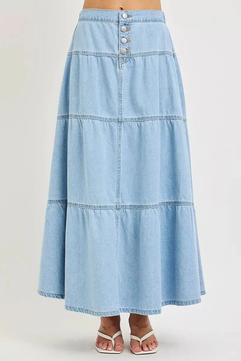 Ruffle Risen Skirt