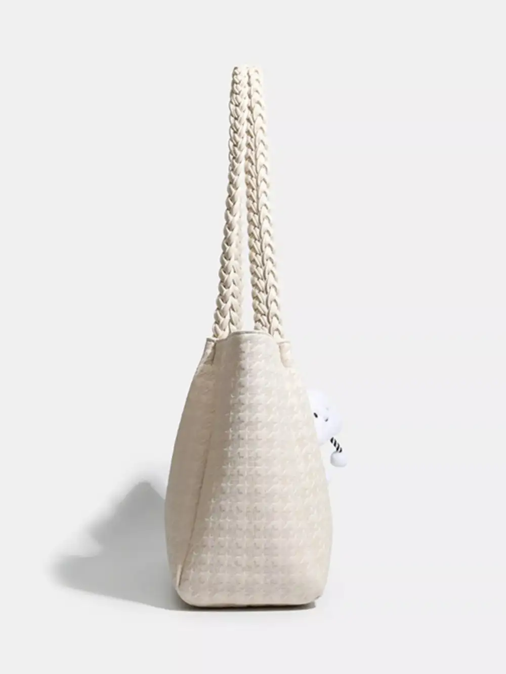 Houndstooth Pattern Shoulder Bag