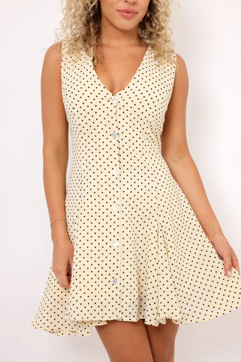 Mila Polka Dot Mini Dress