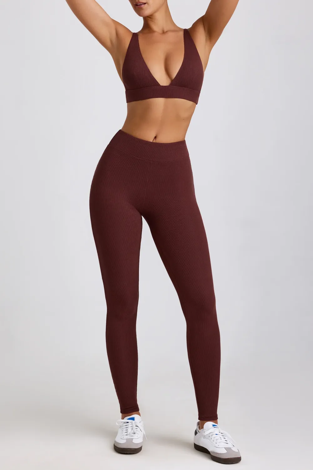 Easy Everyday High Waist Stretch Slim Fit Trousers