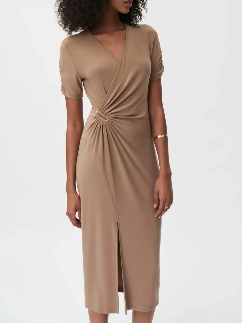Tiger Eye Wrap - Style Side - Split Dress