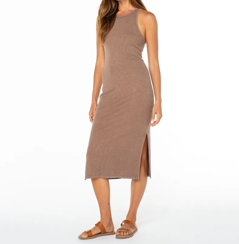 Relaxed Slip Style Mini Dress