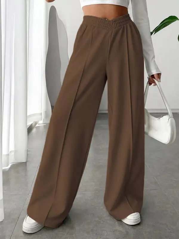 Everyday Wide Leg High Waist Pants
