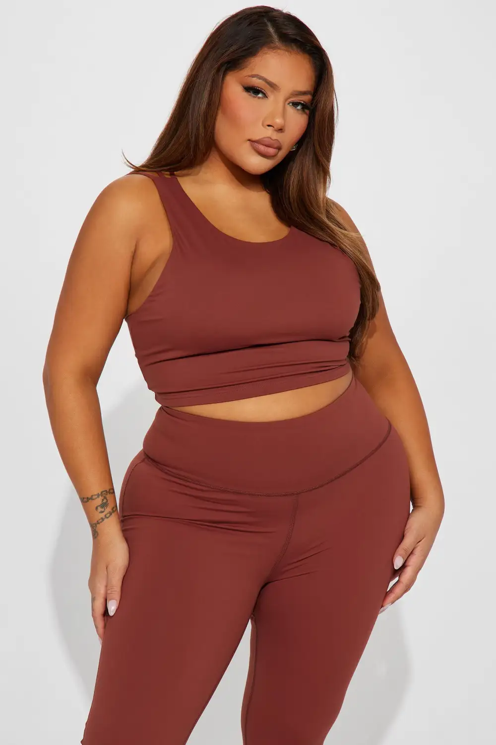 Workout Partner Active Set - Brown