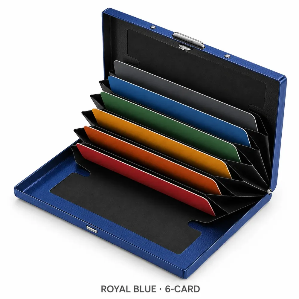 RFID Blocking Metal Card Holder