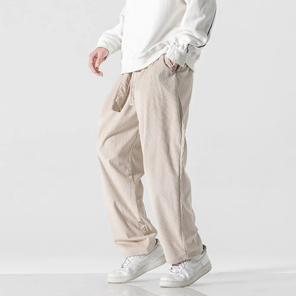 Minimal Relaxed Harem Pants