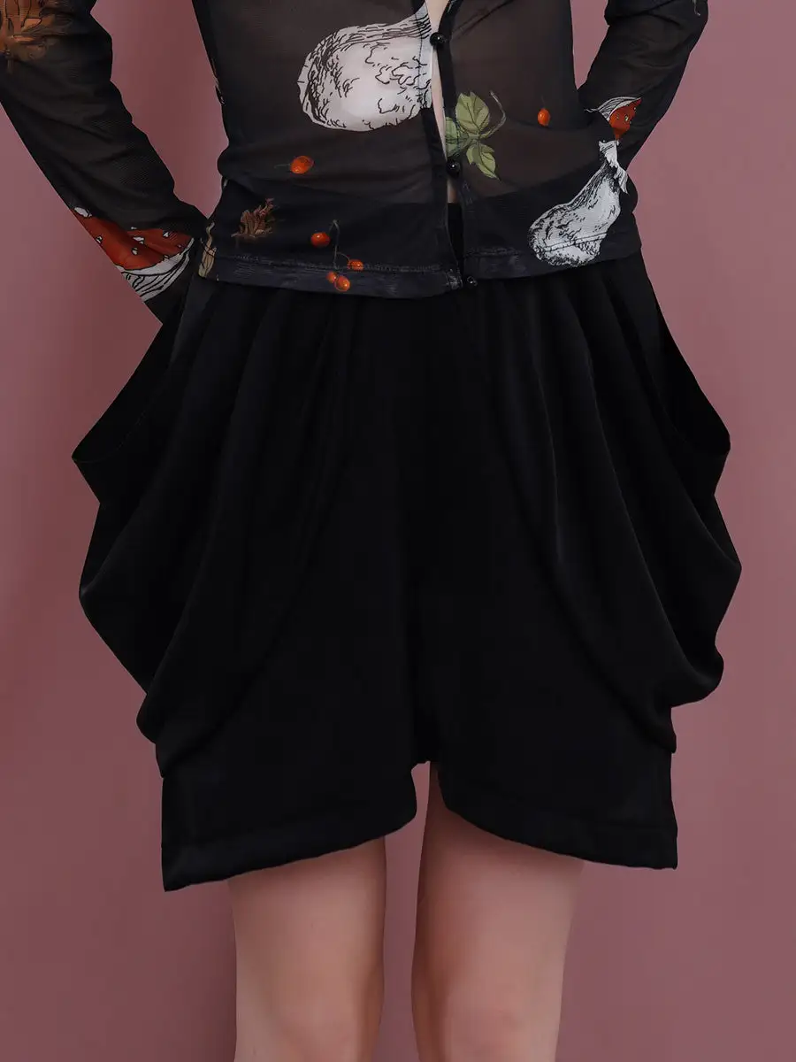 Subtle Market Everyday Casual Polyester Shorts