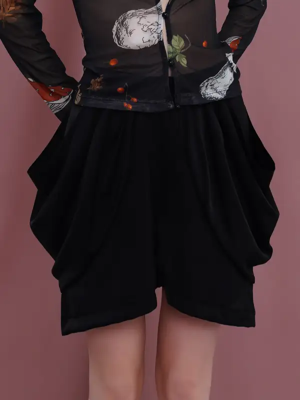 Subtle Market Everyday Casual Polyester Shorts
