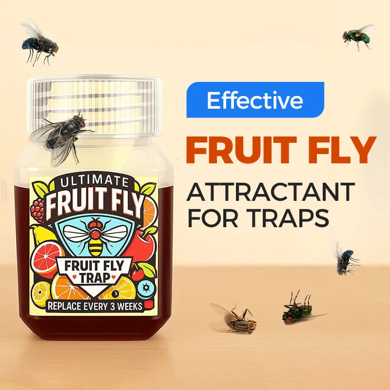 🍎🪰 Fruit Fly Trap Attractant – Easy Indoor Lure for Kitchens & Dining Areas