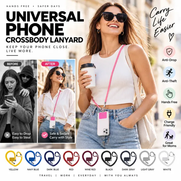 🔥Buy 1 Get 1🔥Universal Phone Crossbody Lanyard