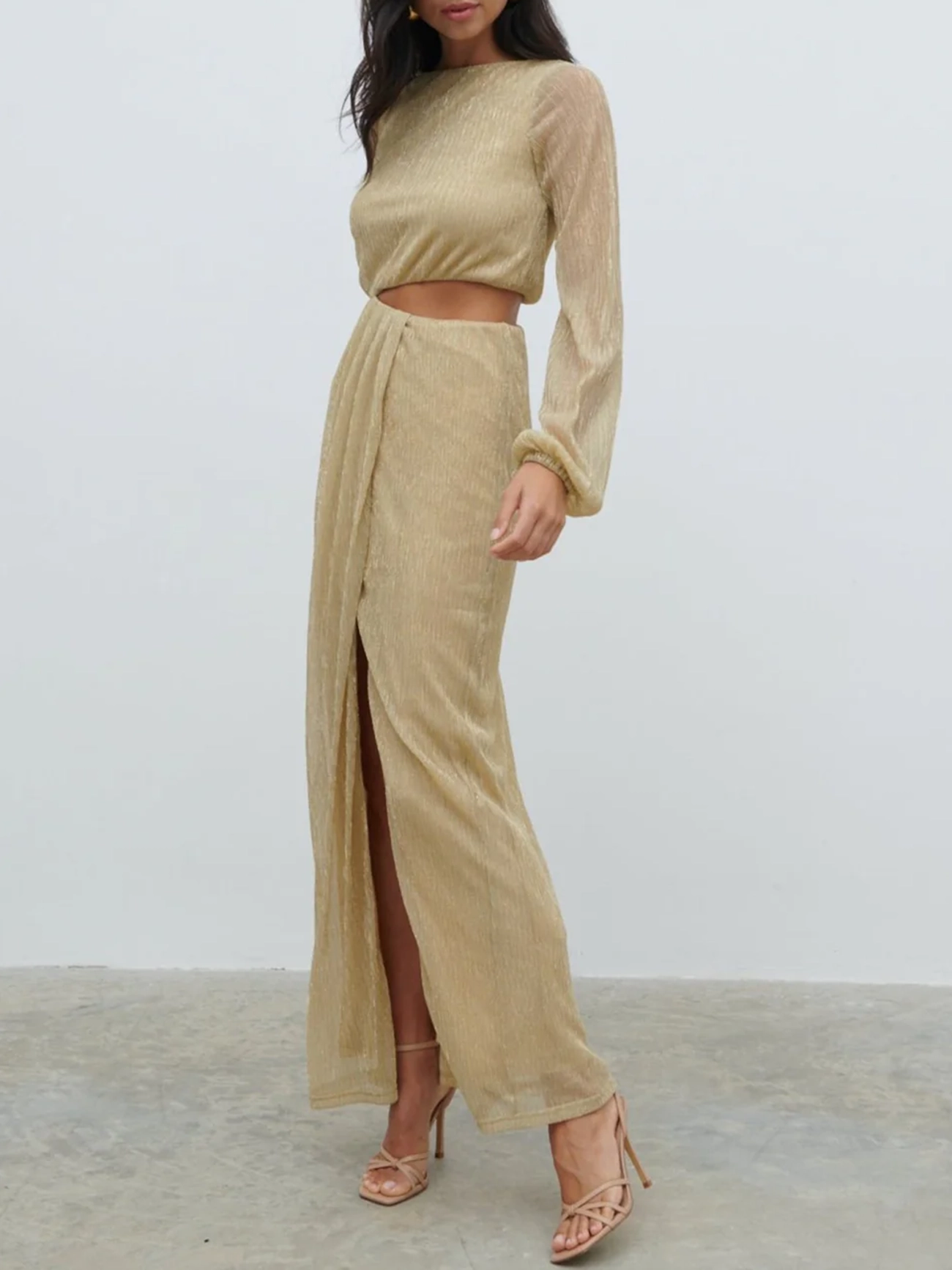 Cut Out Maxi Dress