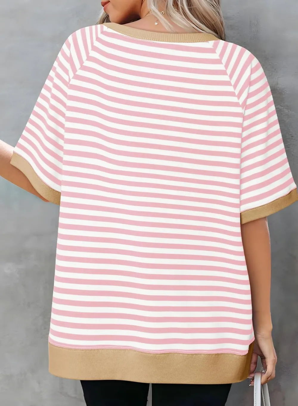 Women's Oversized Striped T Shirts (Buy 2 Free Shipping)
