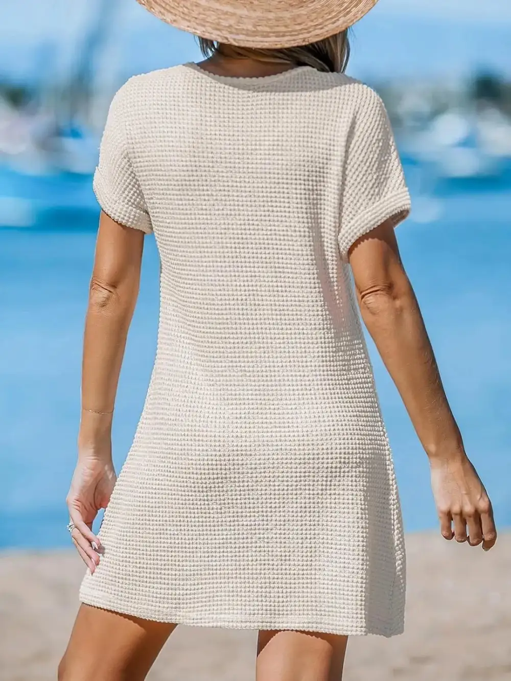 Polished Soft A-Line Midi Dress