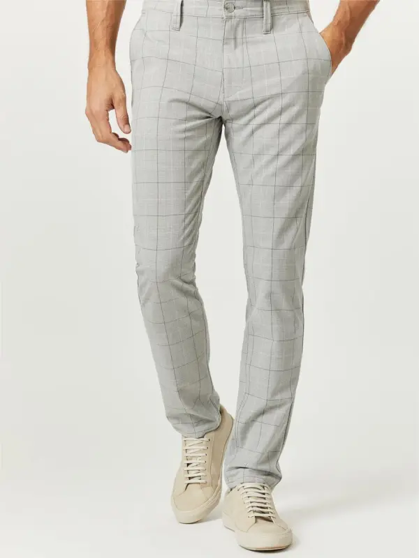 Slim Straight Pants