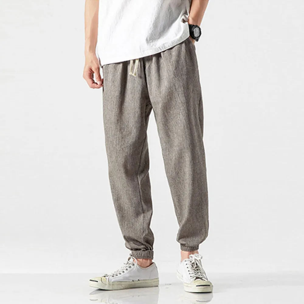 Lightweight Wide Harem Pants
