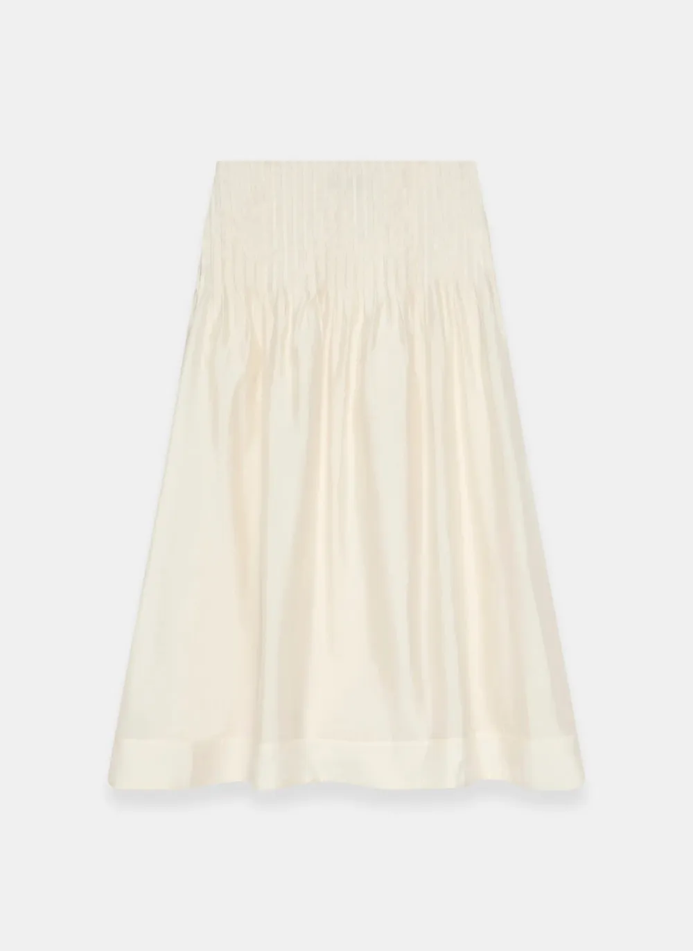 Casual Style Pintuck Maxi Skirt