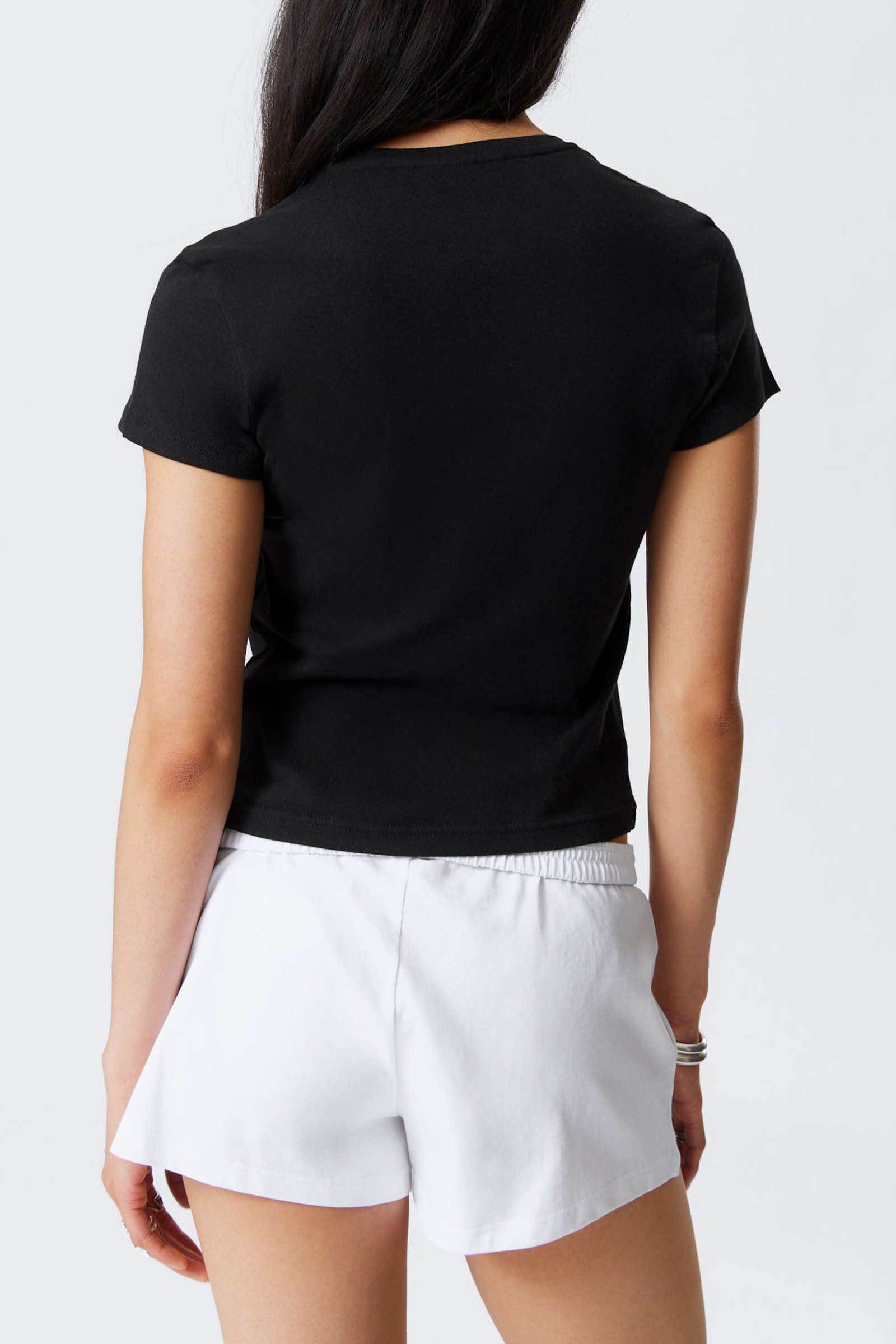 Slim Crew Neck Cotton T-Shirt