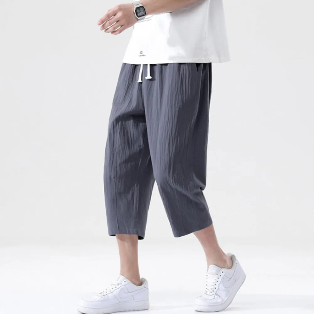Clean Cropped Casual Pants