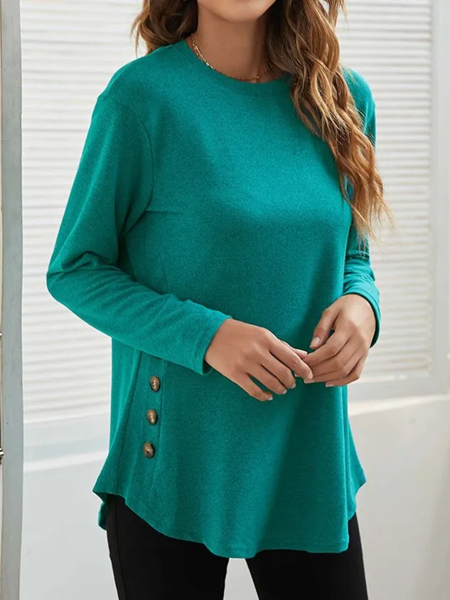 Casual Long Sleeve Top