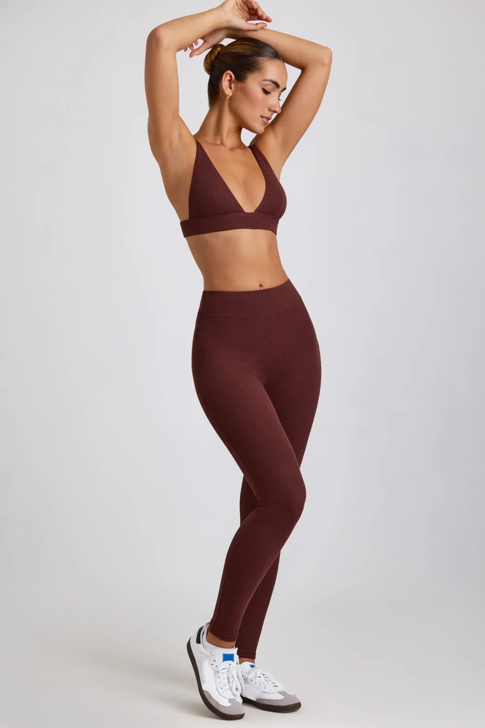Easy Everyday High Waist Stretch Slim Fit Trousers