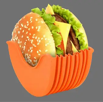 (Store Closing Sale) Silicone Burger Sandwiches Holder