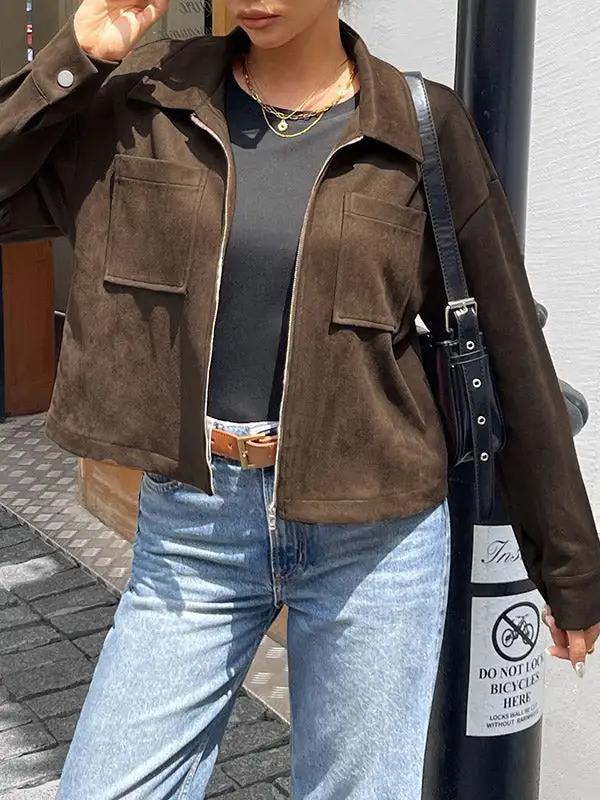 Zip Front Jacket Versatile