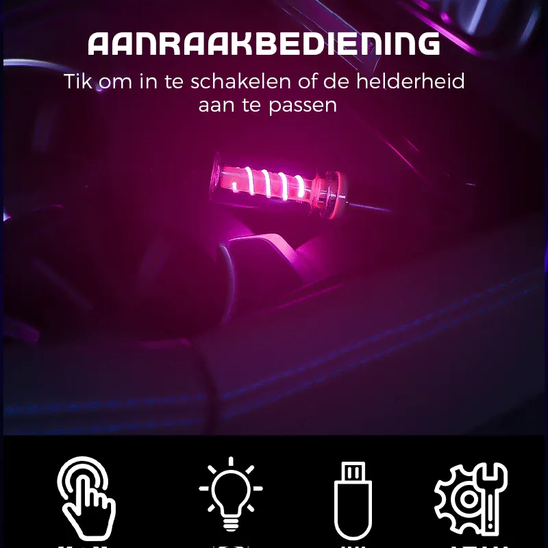 USB LED Auto Interieur Sfeerverlichting