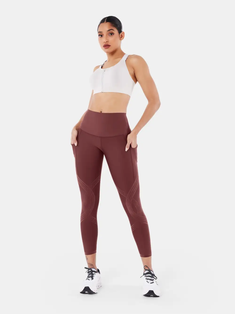 Body Sculpt Side Pocket 7/8 Leggings