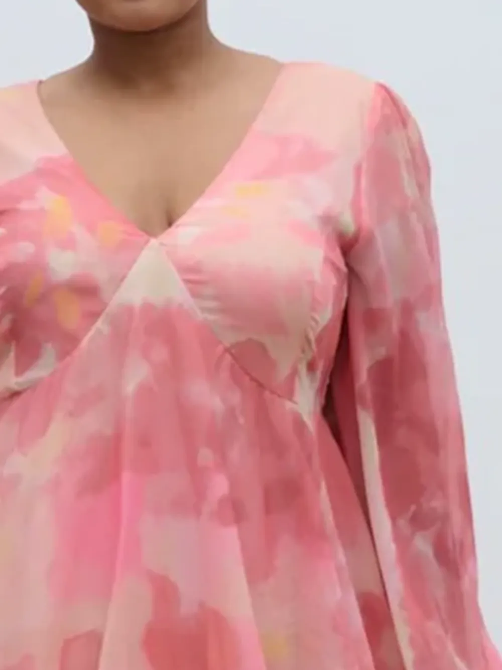 Ruffle Maxi Dress Curve