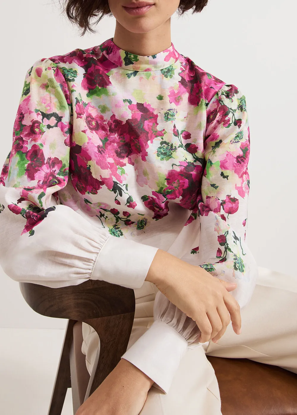 Feminine And Exquisite Bow Tie Women's Top