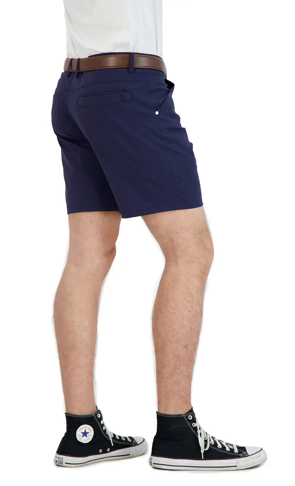 Tailored Stretch Business Casual Casual Shorts