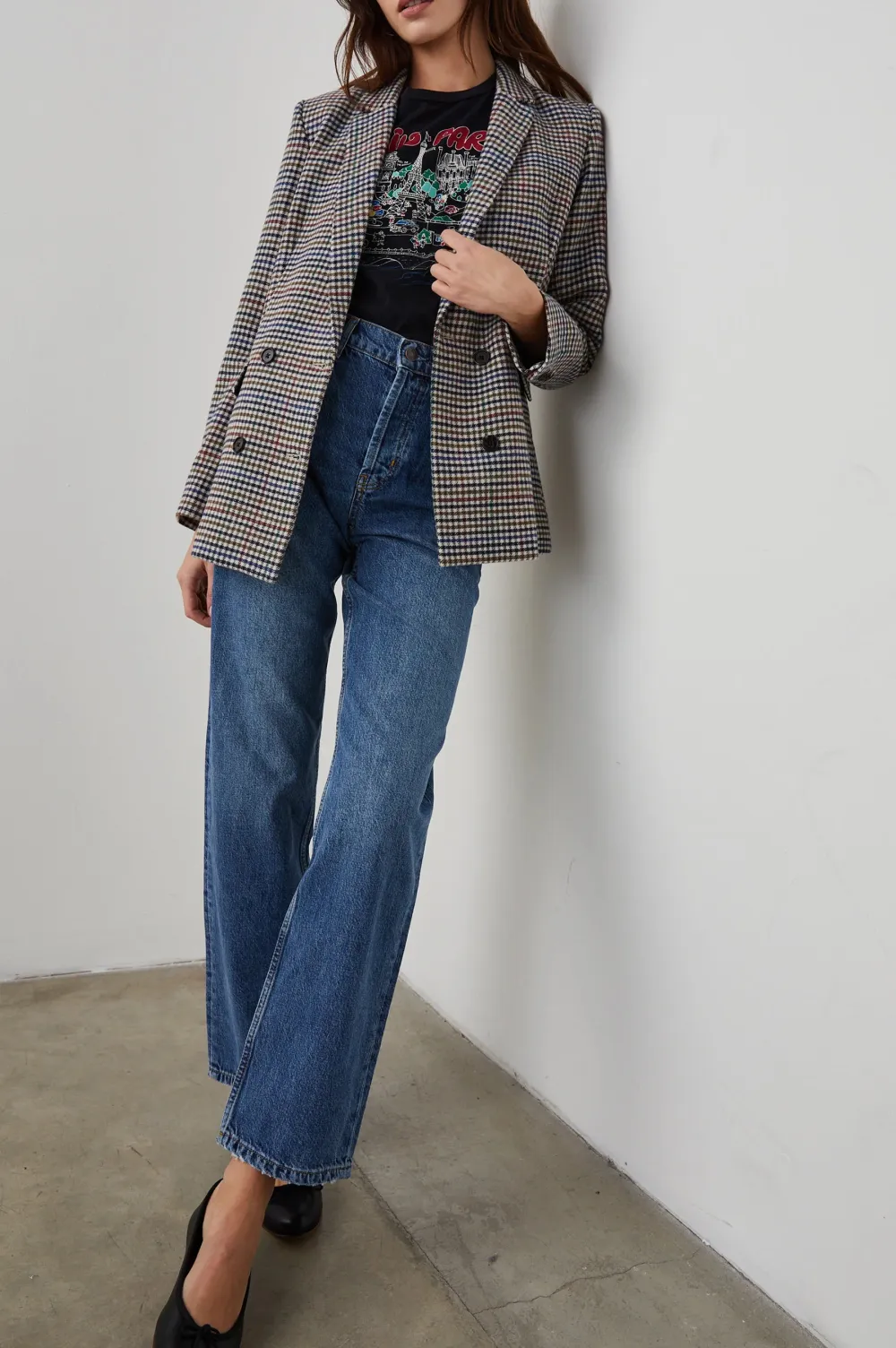 Coarse-Napped Pattern Business Casual Suit