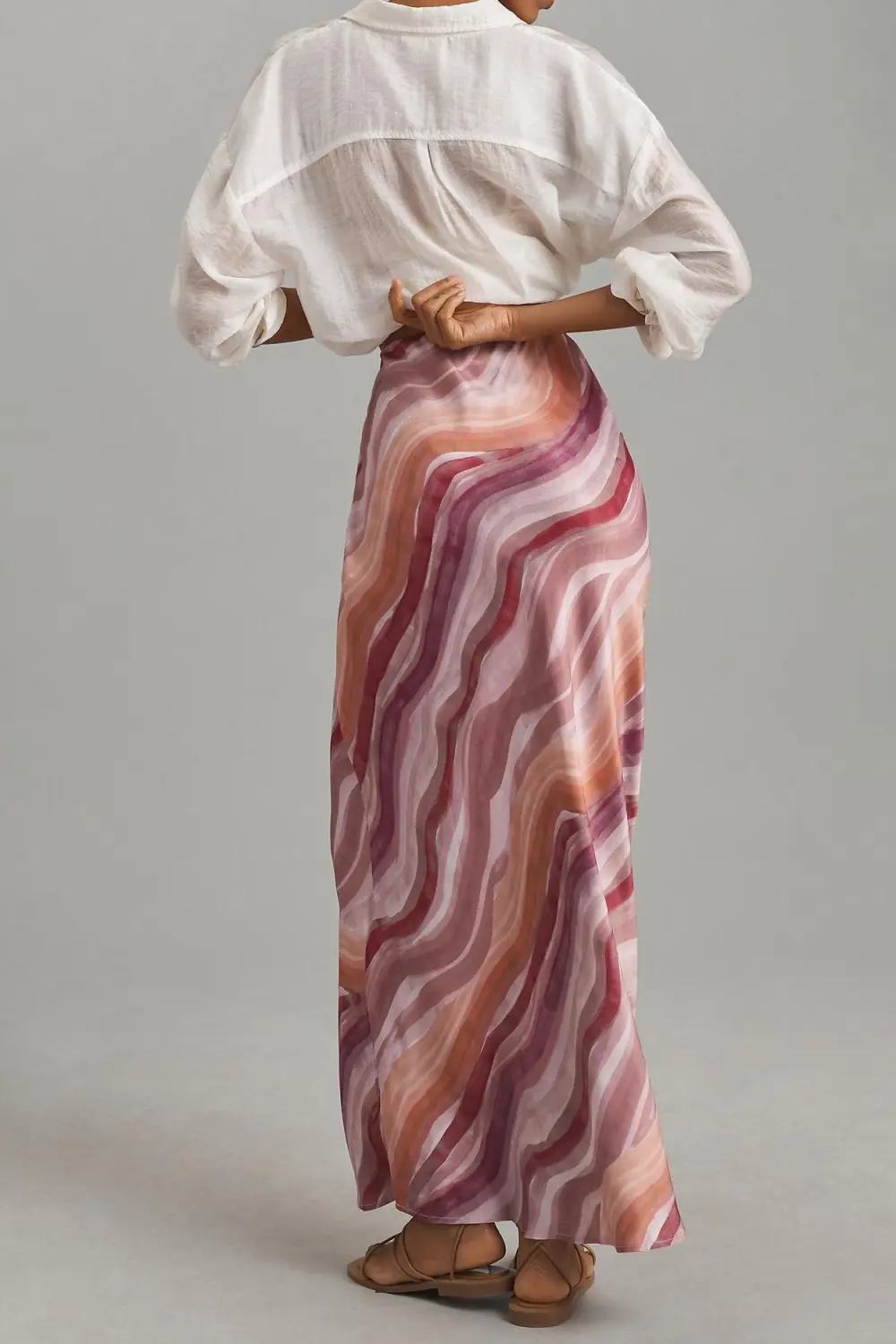 Pinted Maxi Skirt