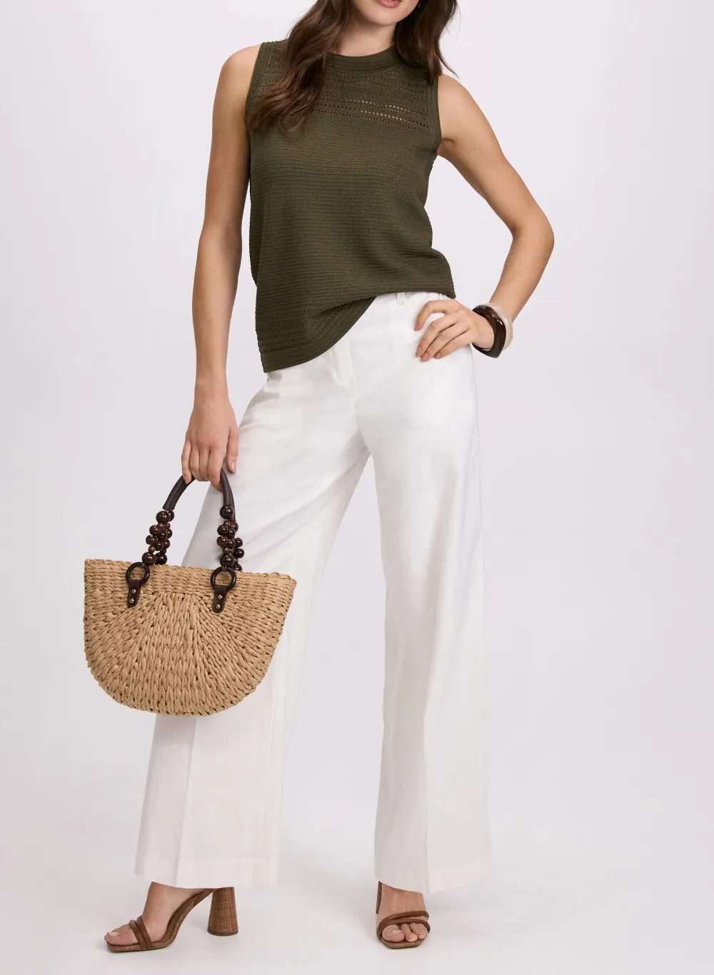 Ribbed Knit Vest