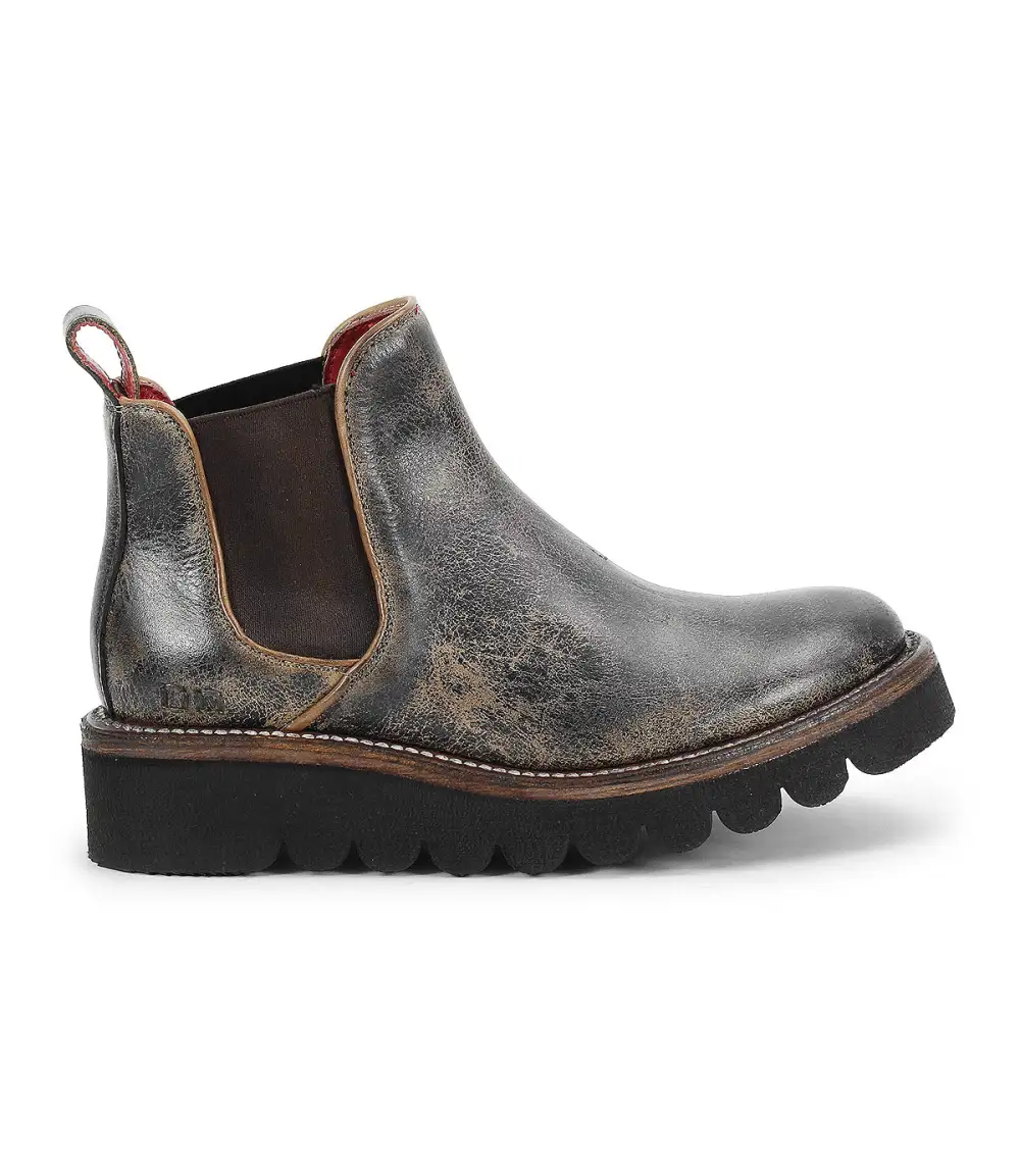 Women's Chelsea Slip-On Leather Refined Ankle Boots