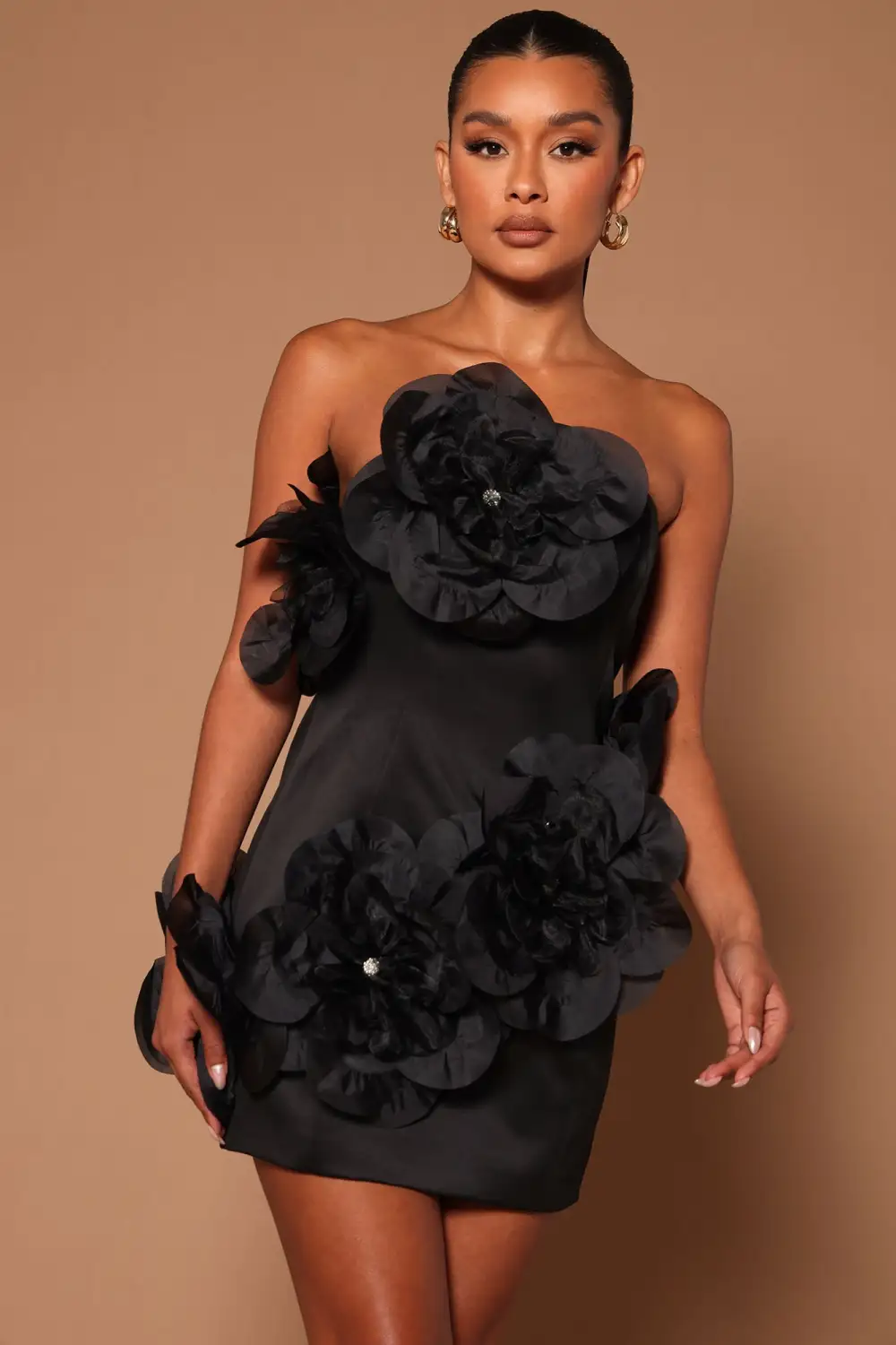 The Ari Mini Dress - Black