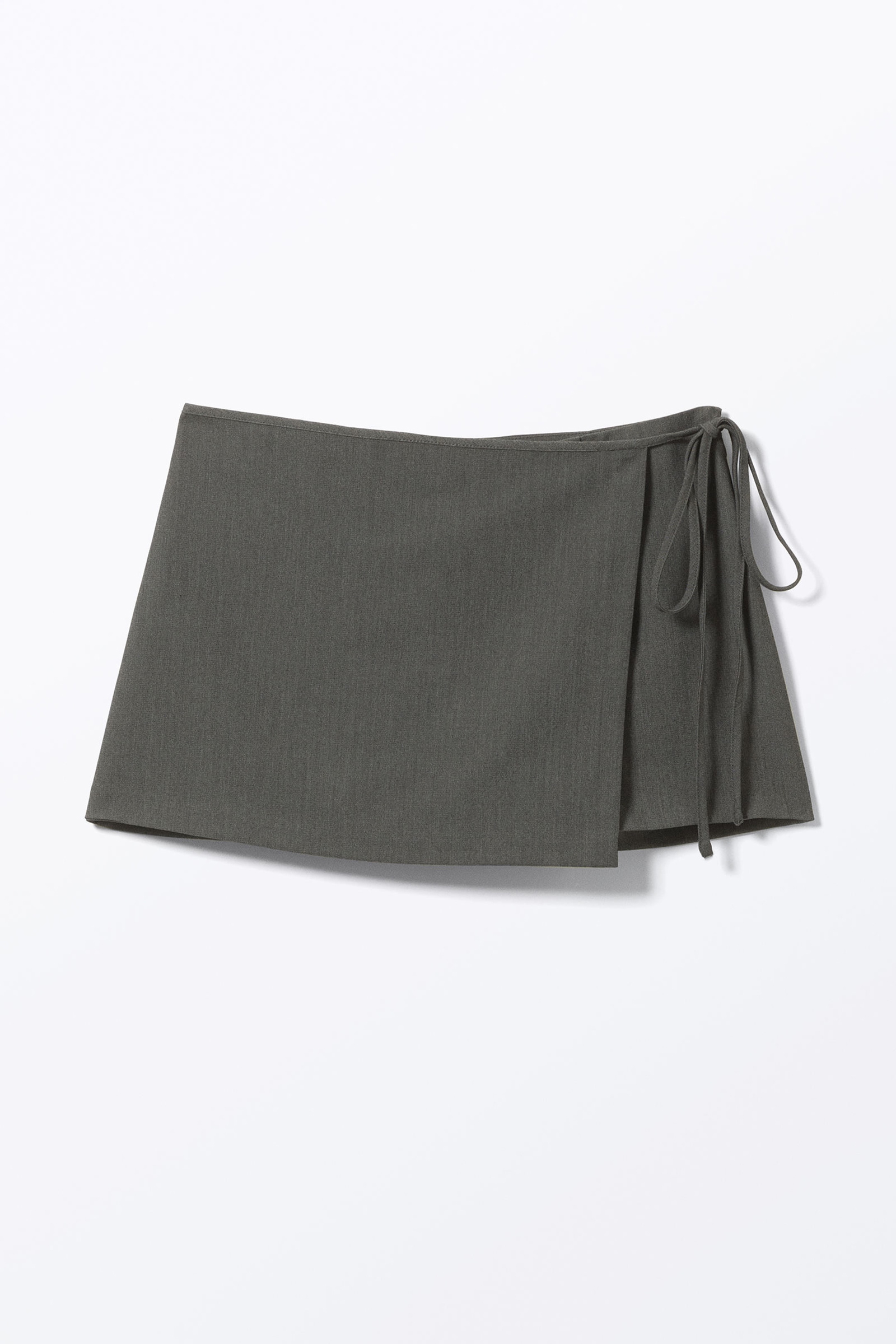 Side Tied Mini Skort