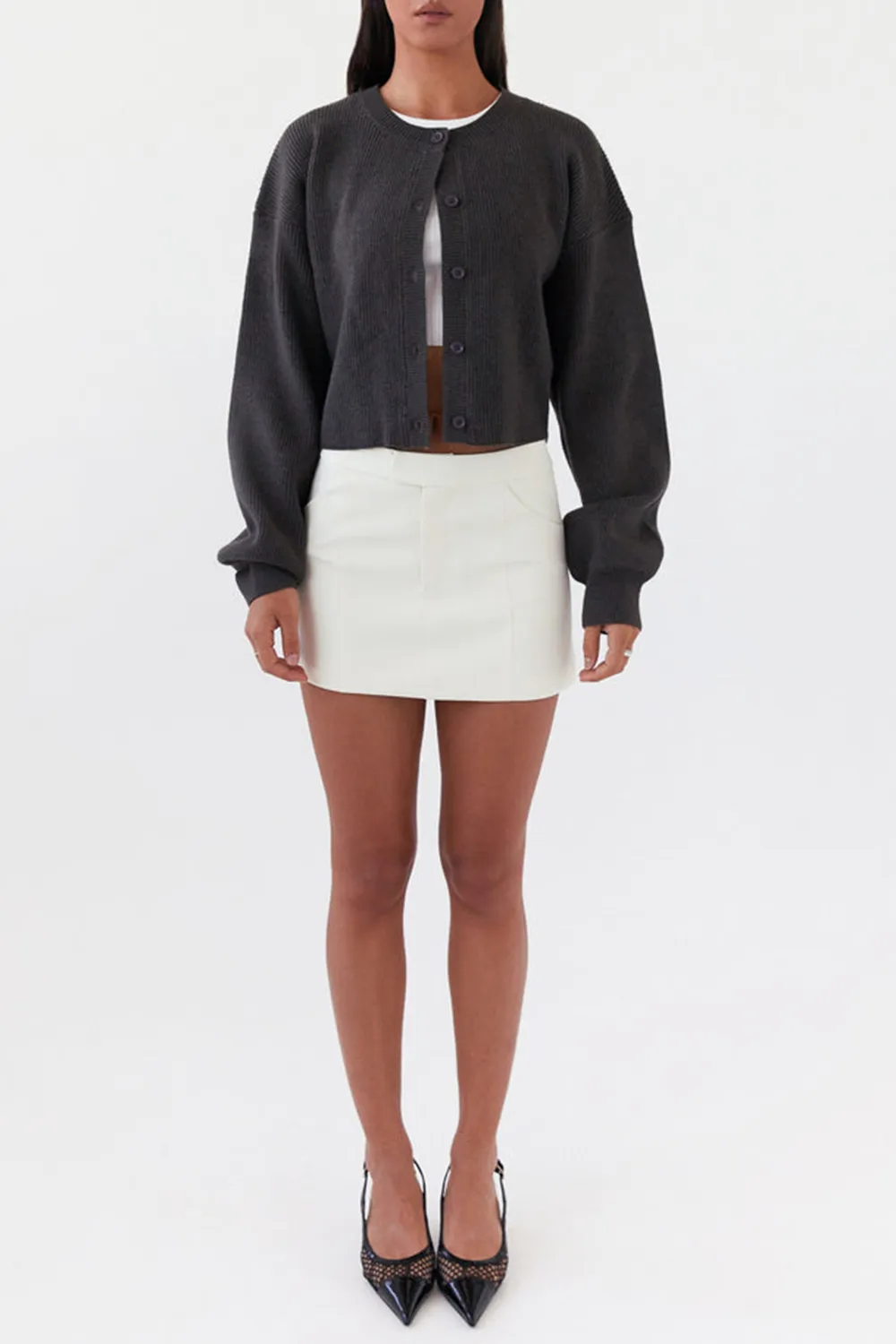 Commuting Style Knit Cardigan